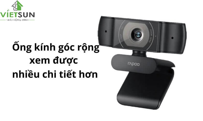 Webcam Rapoo C200 HD 720p giá tốt tại Ninh Thuận